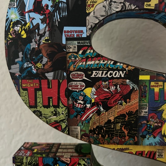 Marvel POP collection Wall hanging. letter “S” multiple characters. - Picture 2 of 7